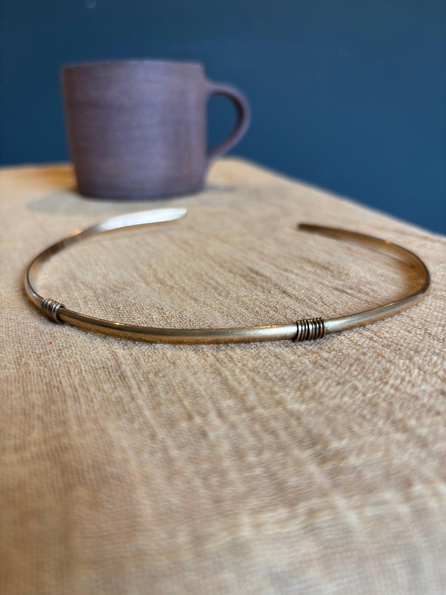 Goddess Choker (Old Gold )