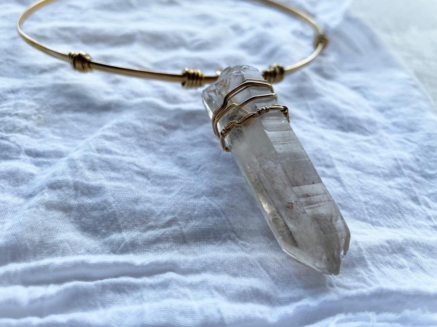 SMOKEY QUARTZ CHOKER