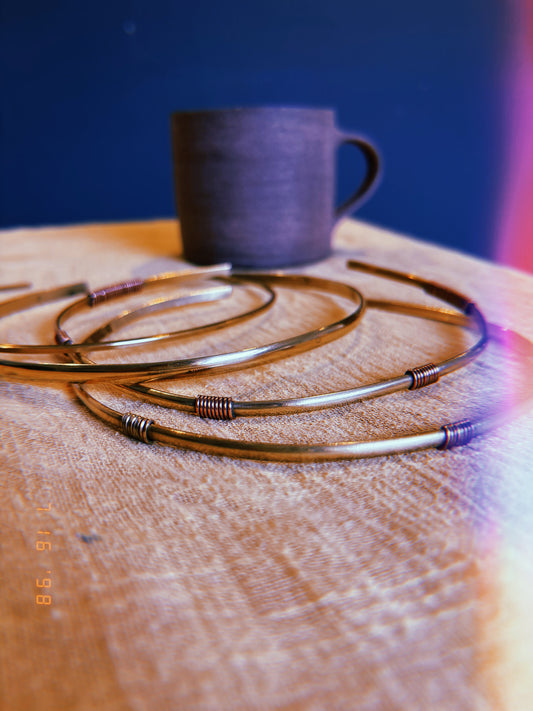 Goddess Choker (Old Gold )