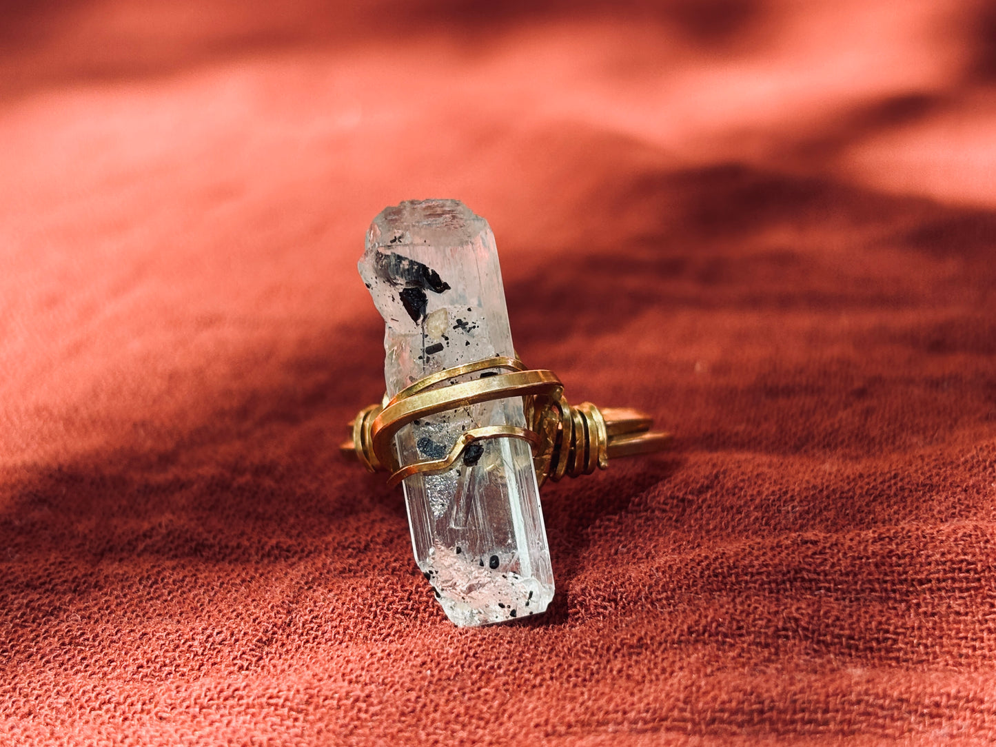 Aquamarine Mermaid Ring