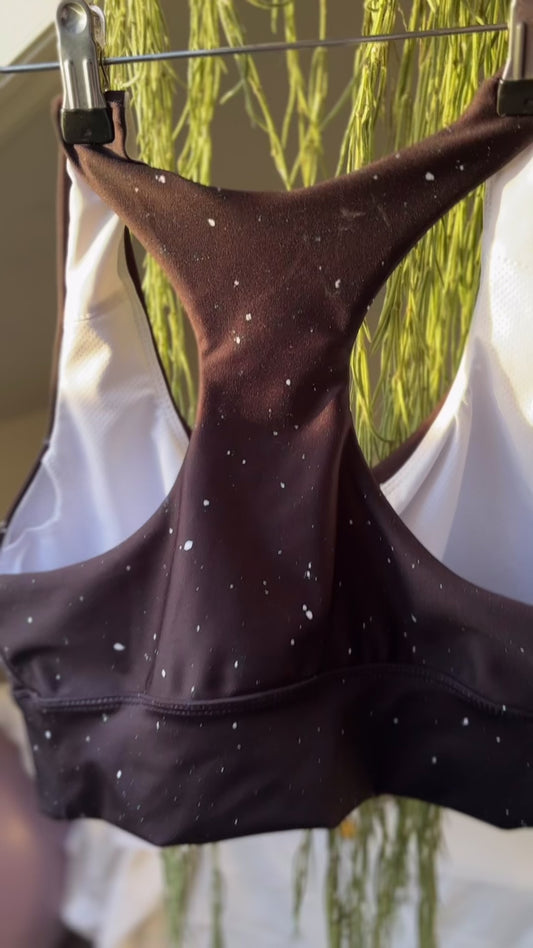 Stardust Recycled Sports Bra